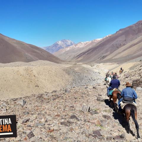 A 3 day - Horseback riding to the Miracle of the Andes