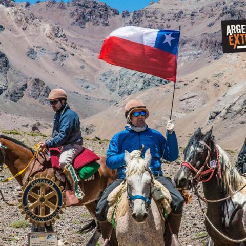 SanMartiniana Horseback Riding Across the Andes Argentina-Chile - Paso de Los Patos - 1969-Dec-31 03 de June!