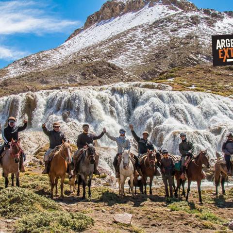 Crossing the Andes on Horseback - Riding in the Andes Mountains - South of Mendoza