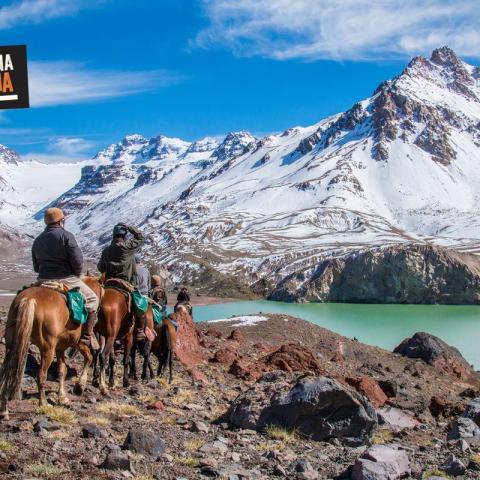 Horse Riding to the limit of the Andes- Mendoza- The Andes Range - 1969-Dec-31 03 de June!
