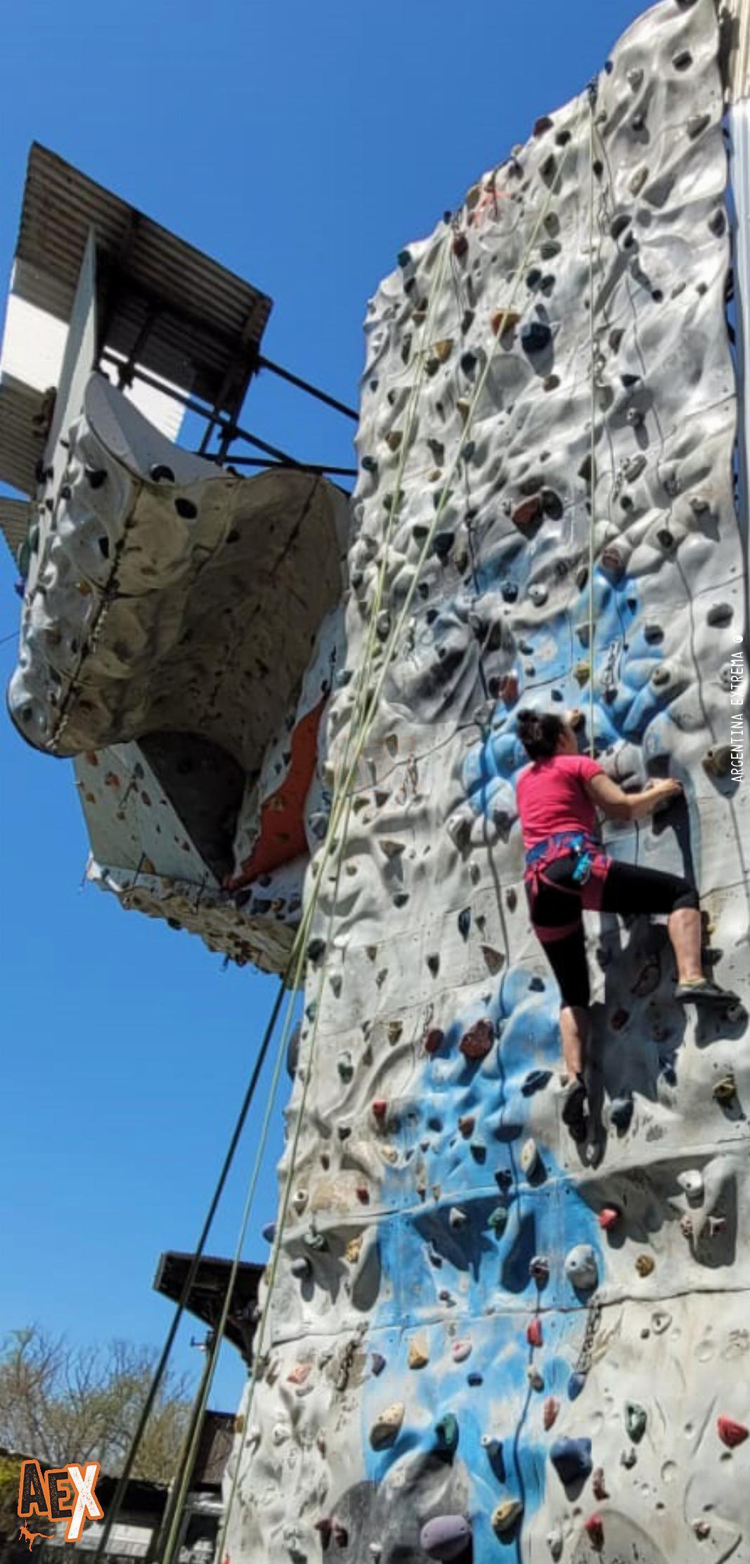 Taller de escalada con cuerda - Muro y palestra