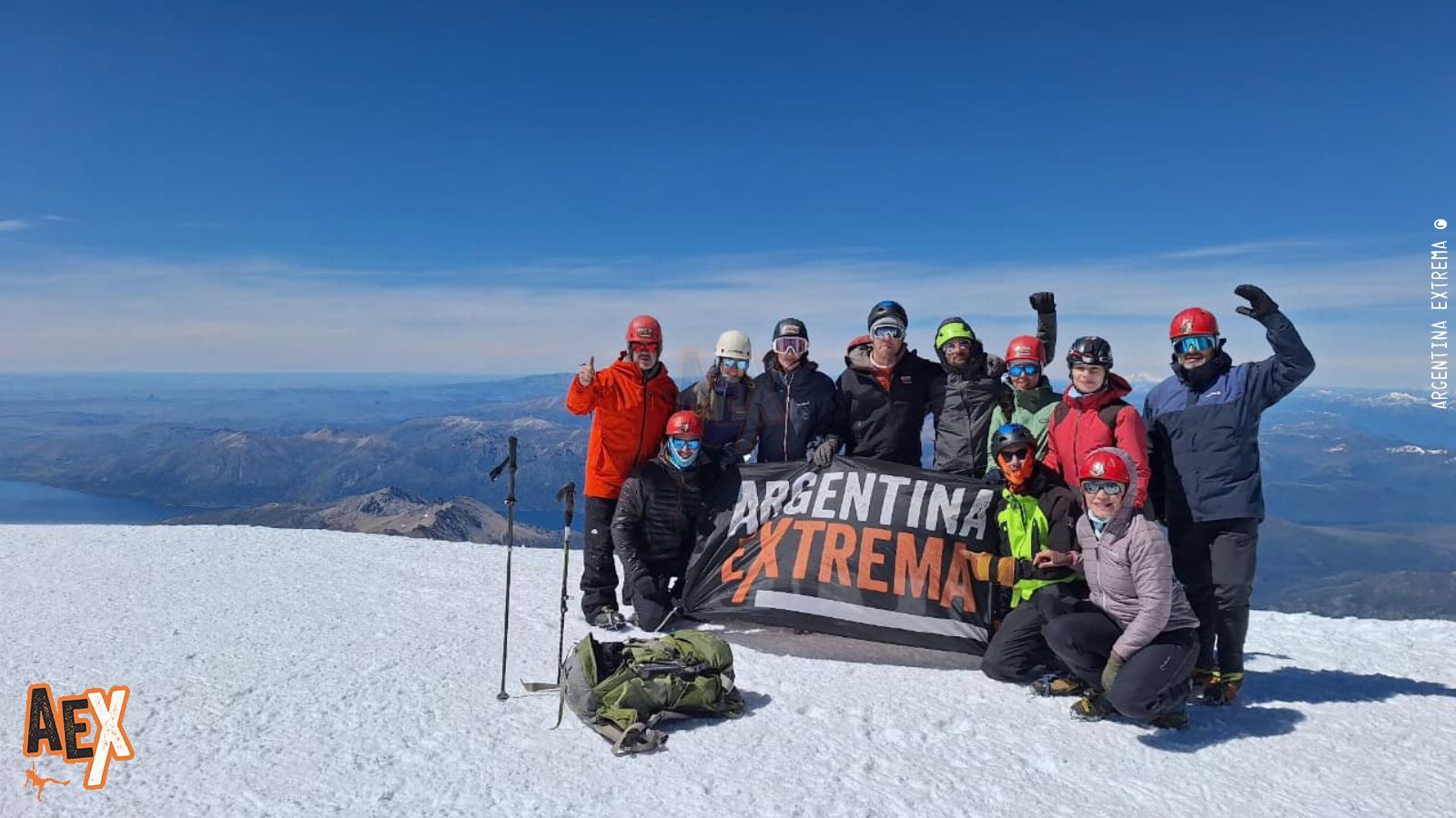 ascensión Volcán Lanin - 3776 msnm - Expedición - escalada - Neuquén 