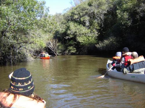 Canotaje por el rio