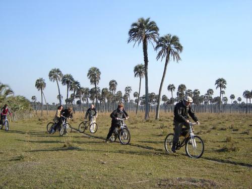 Cicloturismo en el parque