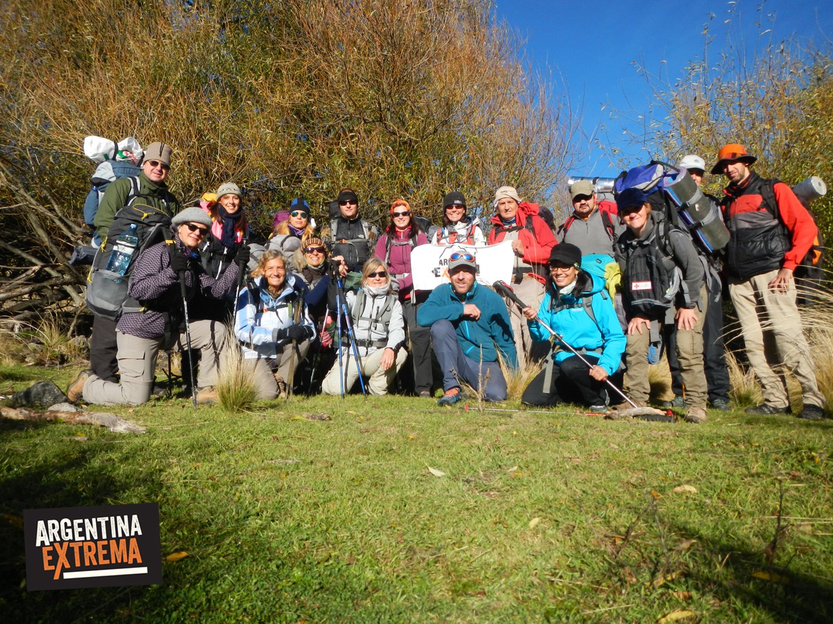 campamento trekking