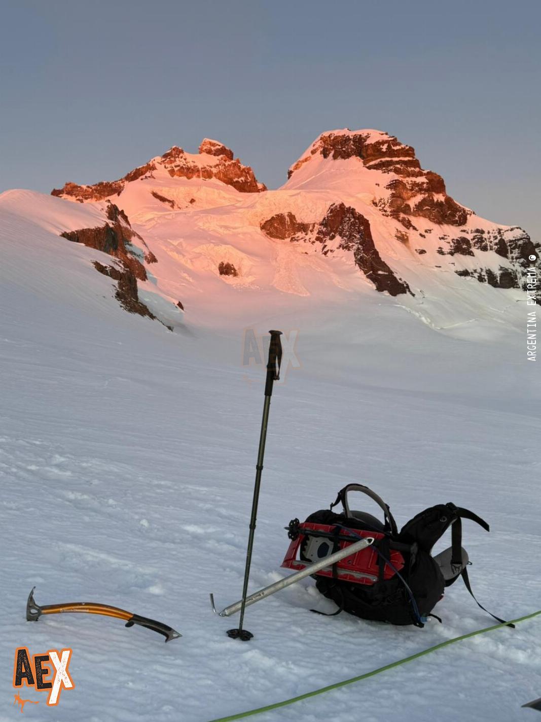 Expedición Cerro Tronador - Travesia por Glaciares - Pico Argentino - Bariloche 