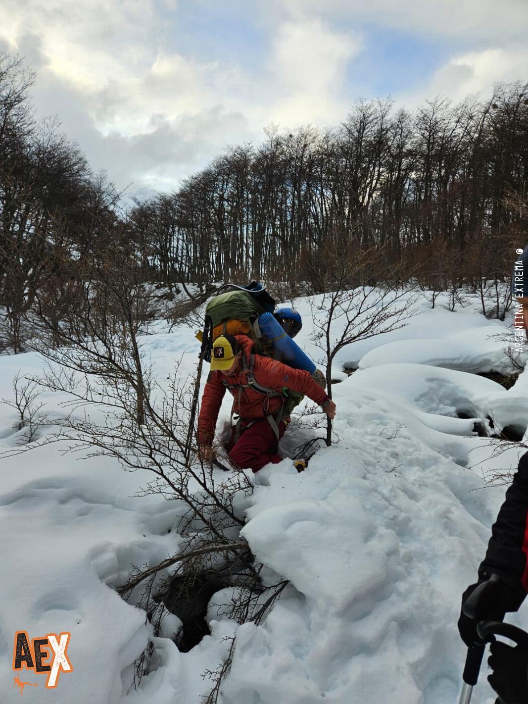 Curso de escalada en Hielo - Nieve, transito glaciar y rescate en grietas  - Ushuaia, Tierra del Fuego