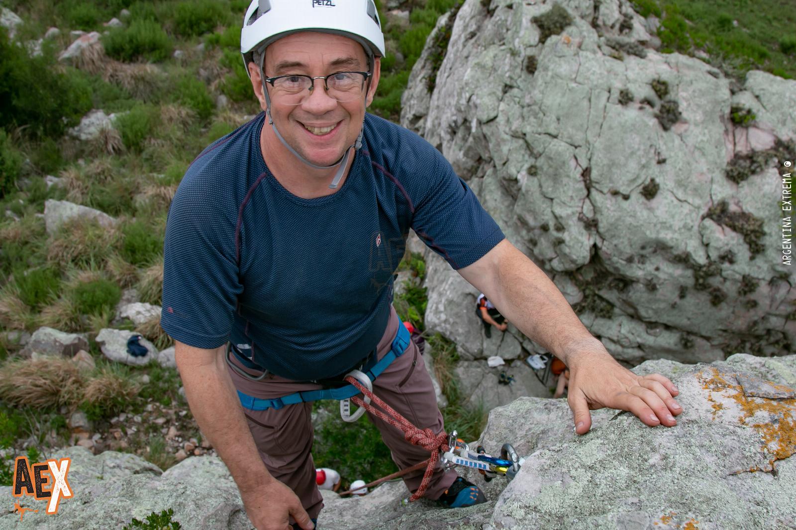 Curso de Escalada en Roca Básico Intensivo-Dictado en las sierras de Buenos Aires-2 días