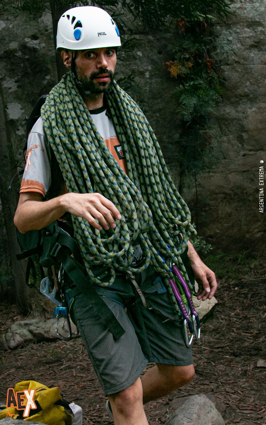 Curso de Escalada en Roca Básico Intensivo-Dictado en las sierras de Buenos Aires-2 días