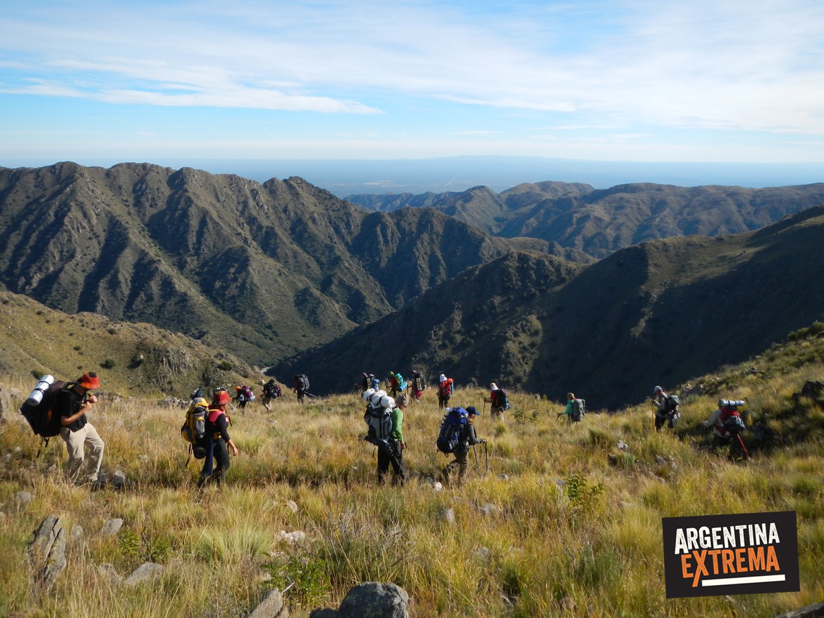 grupo de trekking sierras de san luis