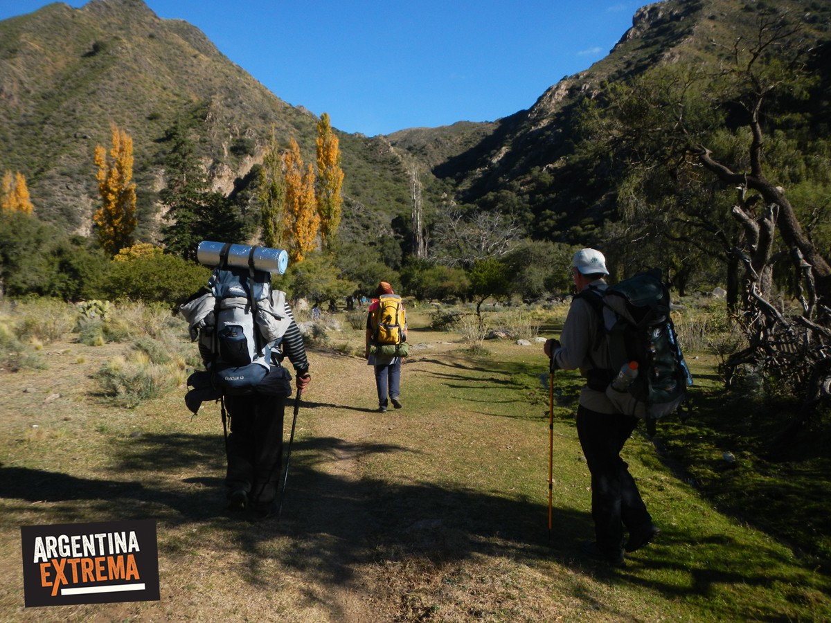 hiking travesia trekking