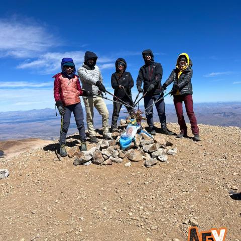 Expedición de Alta Montaña al Volcán Domuyo - Cordillera del Viento - Neuquén 