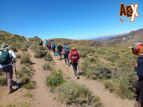 zona de trekking - aproximación