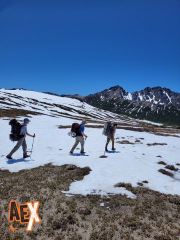 tramos nevados en primavera