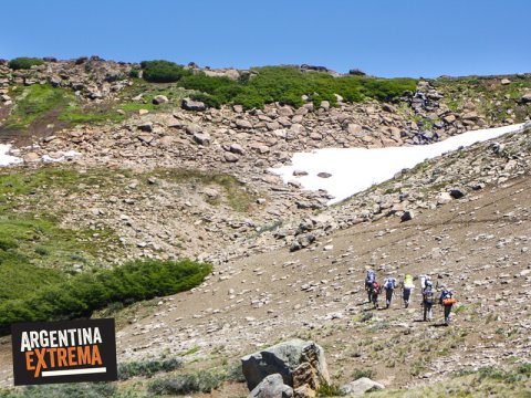 Trekking Huella Andina, de Moquehue al lago Quillén - Pehuenia, PN Lanin, Neuquén