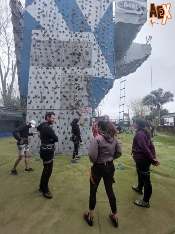 Clase y práctica de escalada - Palestra - Muro de Escalada - Buenos Aires