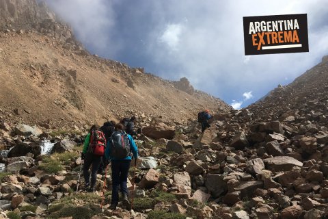 por la quebrada de ascenso