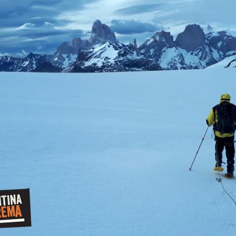 Cerro Gorra Blanca - ascent to the summit - El Chalten - Continental Ice