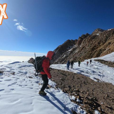 Nevado de Chañi - ascenso ruta Oeste  - El Moreno - Jujuy - trekking y montañismo de altura - 5896 msnm