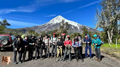 ascensión Volcán Lanin - 3776 msnm - Expedición - escalada - Neuquén 