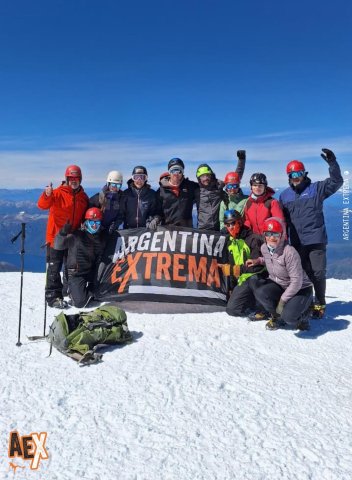 ascensión Volcán Lanin - 3776 msnm - Expedición - escalada - Neuquén 
