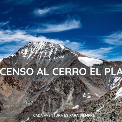 Ascenso Cerro El Plata, Vallecitos. Cordón del Plata. Mendoza