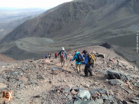 Ascenso Cerro San Bernardo - Adolfo Calle - Vallecitos, Cordón del Plata