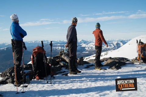 Expedición Cerro Tronador - Travesia por Glaciares - Pico Argentino - Bariloche 