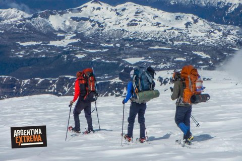 Expedición Cerro Tronador - Travesia por Glaciares - Pico Argentino - Bariloche 