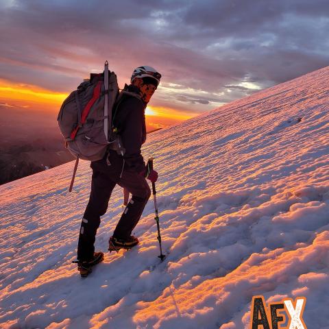 Subir al Lanin - ascenso a cumbre - Neuquén - Patagonia 