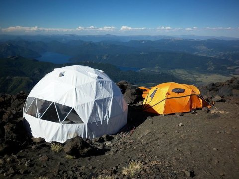 Volcán Lanin - Trekking y ascenso a cumbre - Neuquén - 3776 msnm