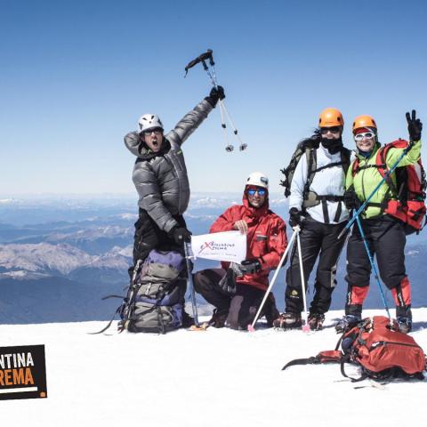 Ascenso al Volcán Lanin - Patagonia