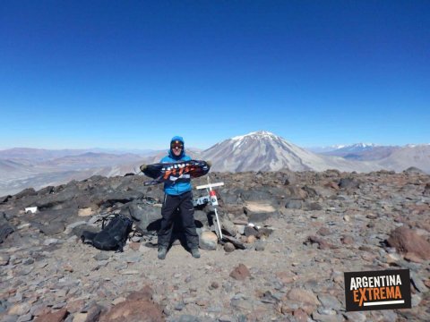 Cumbre: Volcán San Francisco 6040 msnm - Catamarca 
