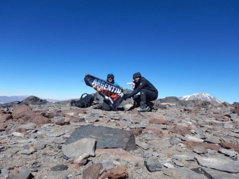 Cumbre: Volcán San Francisco 6040 msnm - Catamarca 