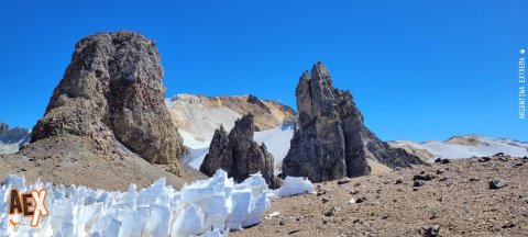 Avion de los Uruguayos - Lugar del Impacto - Trekking y Exploración - El Sosneado, Mendoza