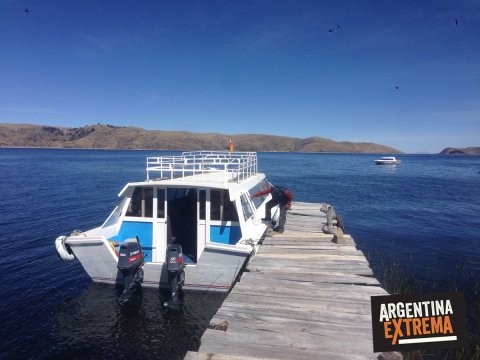 Tramo en embarcación por el Lago Titikaka - parte de aclimatación