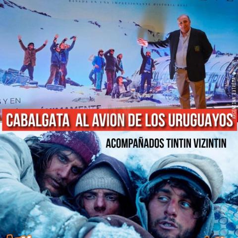 Cabalgata a los Restos del Avion de los Uruguayos - Mendoza