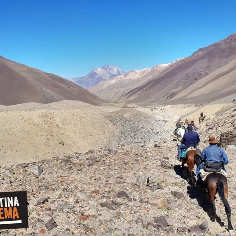 Cabalgata al Milagro de los Andes - Avion de los Uruguayos - Mendoza