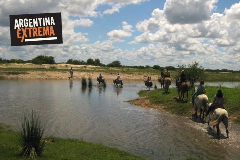 cabalgata en playas infinitas avistajes de fauna