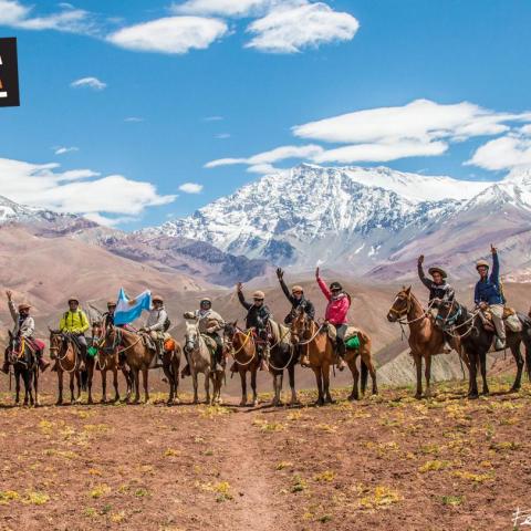 Horseback Riding crossing the Andes - Paso de Los Patos - San Juan