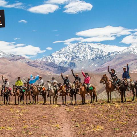 Cabalgata Cruce de los Andes sanmartiniana - Paso de Los Patos - San Juan - Argentina, Chile