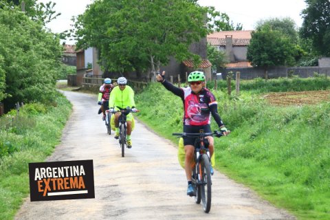 Camino de santiago de compostela en MountainBike