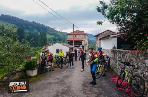 Camino de santiago de compostela en mtb 
