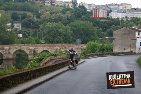 camino de santiago de compostela en mtb 