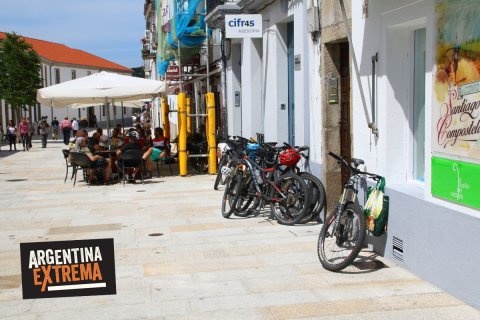 camino de santiago de compostela en mtb806