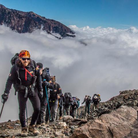 Trekking y ascenso en Vallecitos - Cerro Franke - Cordón del Plata