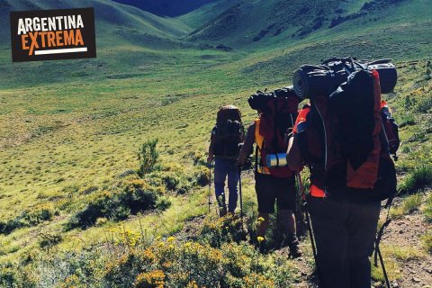 cerro horqueta los molles mendoza trekking ascenso 07
