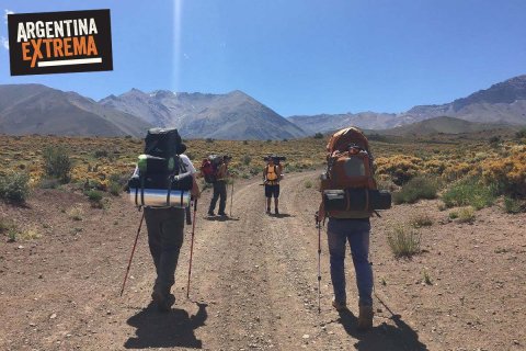 cerro horqueta los molles mendoza trekking ascenso 10