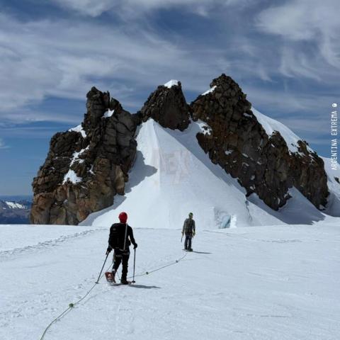 Ascenso al Monte Tronador - montañismo - Pampa Linda - Pico Argentino 