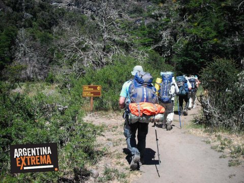 cruce de los andes trekking
